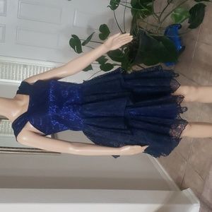 Good Girl USA 14 tiered lace banquet dance dress